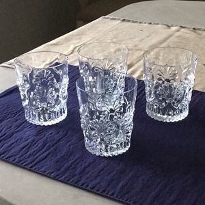 NEW/Vintage. MOMA short baroque tumblers.